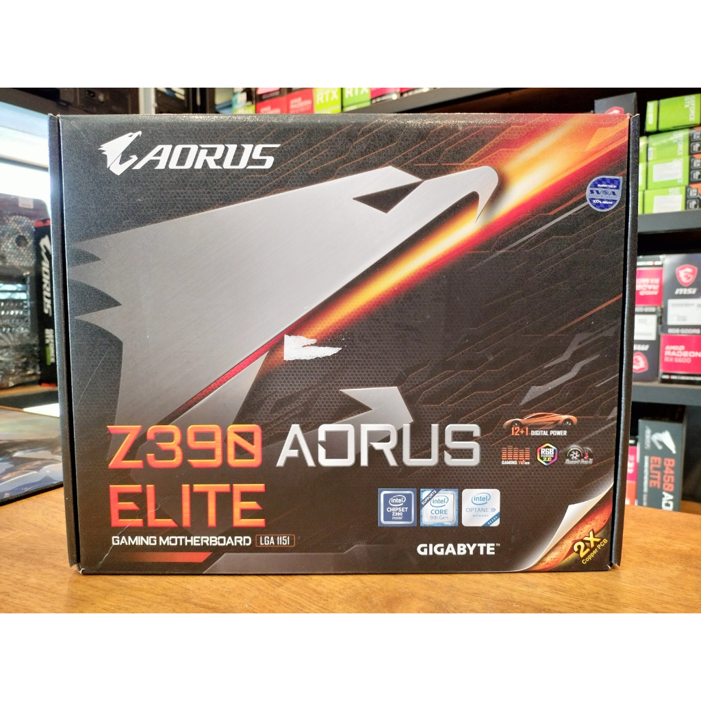 MAINBOARD (เมนบอร์ด) 1151 GIGABYTE Z390 AORUS ELITE