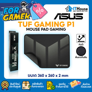 🍧ASUS TUF Gaming P1🍧แผ่นรองเมาส์ระดับพรีเมียม พื้นผิวผ้าเหมาะกับการเล่นเกมเพื่อการติดตามที่แม่นยำและตอบสนองได้ดี🚀ส่งด่วน