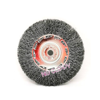 แปรงลวดกลมบาง GEM steel wire brush wheel 6 นิ้ว ลวดขัด ขัดลวด แปรงลวดกลมขนสีเงิน ขัดสนิม T2351