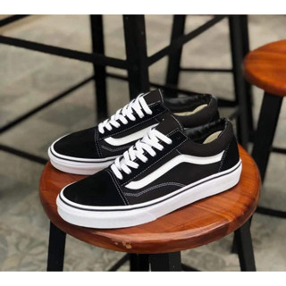 VANS Old Skool (Classic) - Black White รองเท้า VANS การันตีของแท้ 100% พร้อมส่ง (สินค้ามีกล่อง)