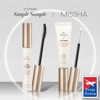 MISSHA no retouch lashing correcting Mascara / Lash serum