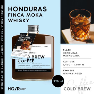 Cold Brew Honduras Finca Moka Whisky  (Ready to Drink)