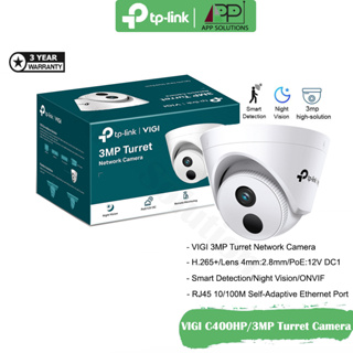 TP-LINK(กล้องวงจรปิดไร้สาย)Indoor Wi-Fi Camera/3MP/Night Vision รุ่นVIGI C400HP(ประกัน3ปี)