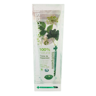 @@Dentiste’ 100% Natural Toothpaste Tube 100 G. ยาสีฟัน สูตรธรรมชาติ 100% ปราศจากเคมี อ่อนโยน แบบหลอด เดนทิสเต้