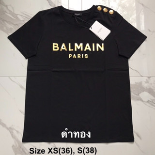 👕 New! Balmain T-Shirt (❗️เช็คสต็อคสอบถามก่อนสั่งอีกทีนะคะ📲)