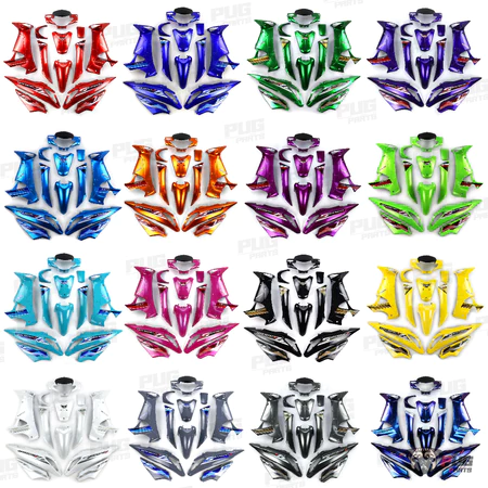 PUGParts ชุดสีเวฟ 125i บังลม ชุดสีเวฟ125 ชุดสี 125 บังลม ชุดสี125 ชุดสีเวฟ 125s ชุดสีเวฟ125บังลม ชุดสีเวฟ 125i ไฟเลี้ยว