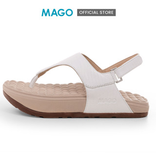 MAGO FOOTWEAR "LITA WALKSTAR  " ( ขาว ) รองเท้าสุขภาพ