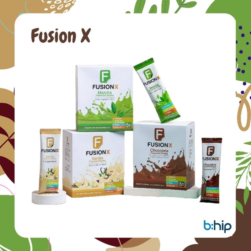 fusion-X🥞🍫🍵 อาหารเสริม #เพิ่มน้ำหนัก #ลดน้ำหนัก