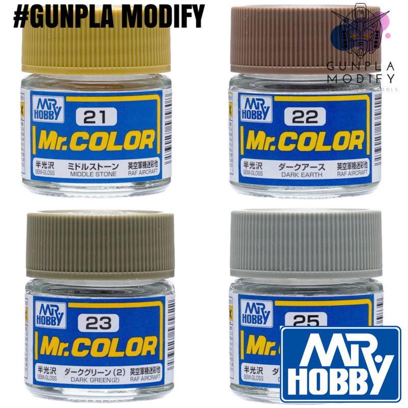 MR.COLOR สีสูตรแลคเกอร์ Lacquer 10 ml เบอร์ 21-25