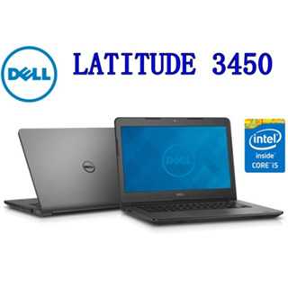 NOTEBOOK DELL LATITUDE 3450 14 นิ้ว ULTRABOOK Core i5-5200U/RAM 8 GB Win 10 ลิขสิทธิ์แท้ สเปคแรง สภาพสวย ราคาถูก