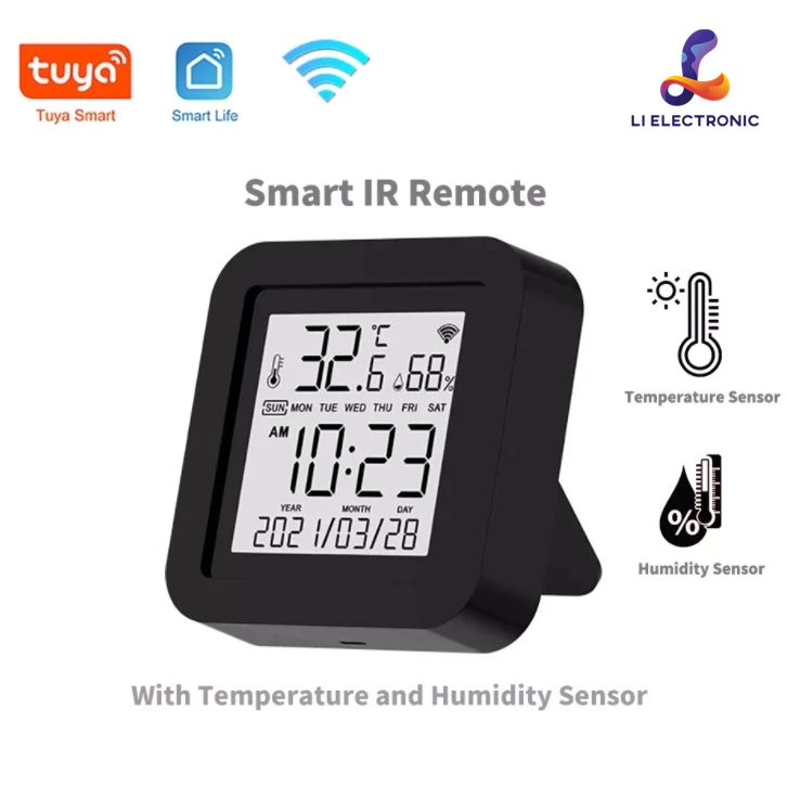 Tuya S09 พร้อมหน้าจอ IR Universal Remote Control อุปกรณ์ควบคุมรีโมท IR เช่น แอร์ ทีวี