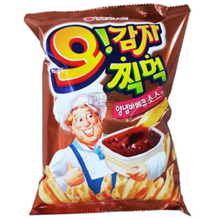 พร้อมส่ง 양념바베큐소스 ขนมอบกรอบซอสบาร์บีคิว Orion O Karto Chicken BBQ Sauce Flavor 75g