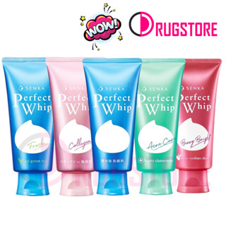 WOW Drug store : Senka perfect whip foam  - whip foam เนื้อนุ่ม เซนกะ โฟมล้างหน้าญี่ปุ่น อ่อนโยน ✨