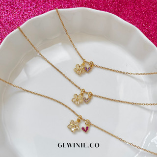 Gewinie.co - Mixed Daisy Love Necklace