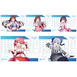 Bushiroad Rubber Mat Collection V2 Hololive Production : Tokino Sora, Roboco-san, AZKi, Sakura Miko, Hoshimachi Suisei