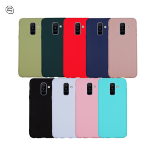 เคส Samsung Galaxy A6 Plus A6+ J8 2018 SM-A605G/DS SM-J810Y/DS เอ6พลัส เจ8 เคสซิลิโคนนิ่ม สีพาสเทล TPU บาง