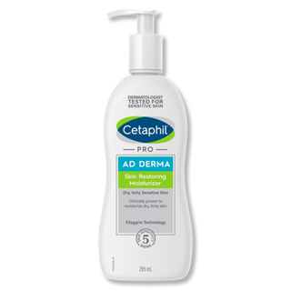 Cetaphil เซตาฟิล โปร แอด เดอร์มา สกิน เรสทอริ่ง บอดี้ มอยส์เจอไรเซอร์ (295 มล.)