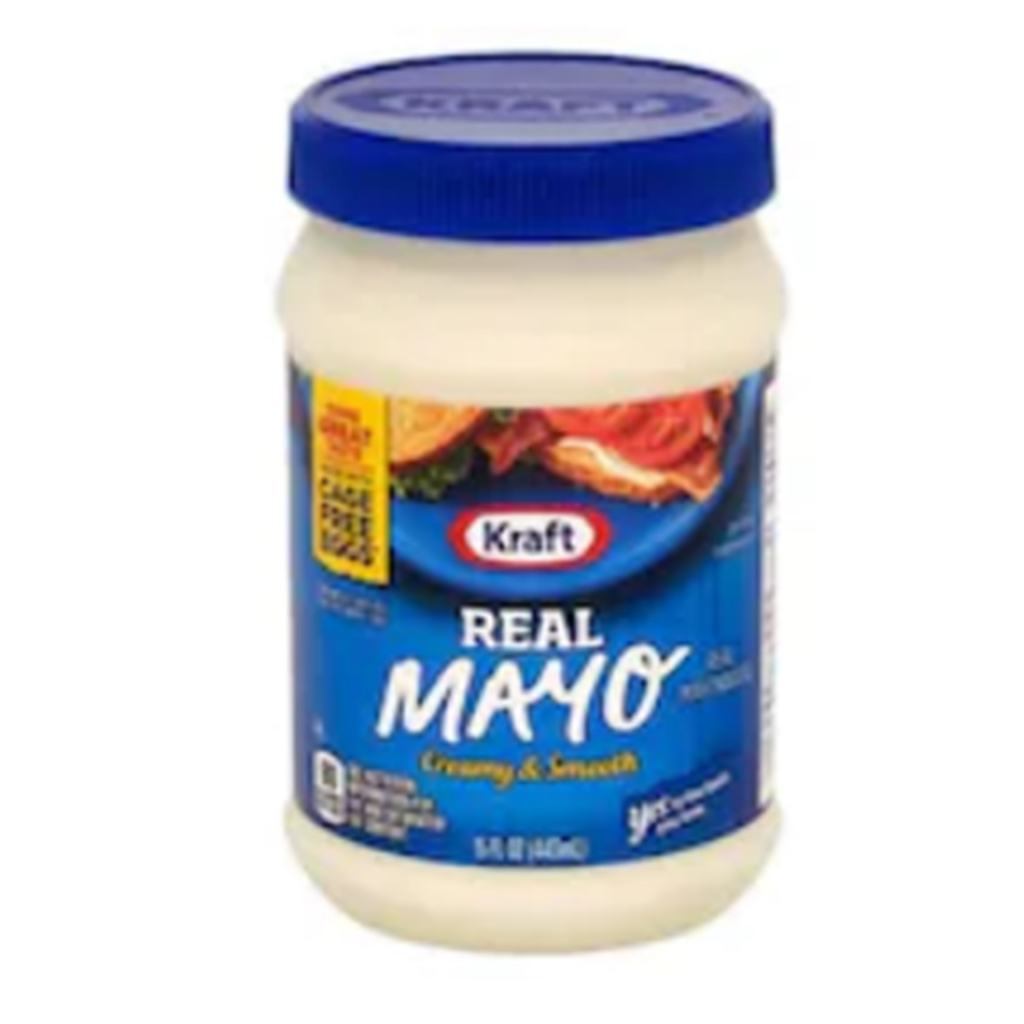 Kraft Mayonnaise Real Mayo 443 ml.คราฟท์มายองเนส 443มล.อาหารเครื่องดื่ม  เครื่องปรุง  น้ำสลัด