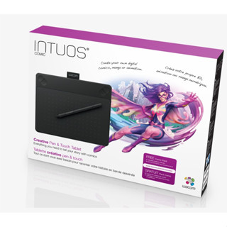 Intuos Comic PT Small WACOM CTH-490/K1 เมาส์ปากกา (CTH-490/K1-CX) Black (SALE ลดล้างสต๊อก ราคาพิเศษ)