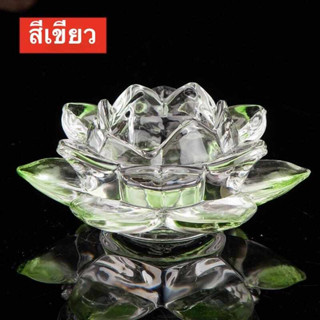 สินค้าพร้อมส่ง  Lotus Flower Figurine คริสตัล