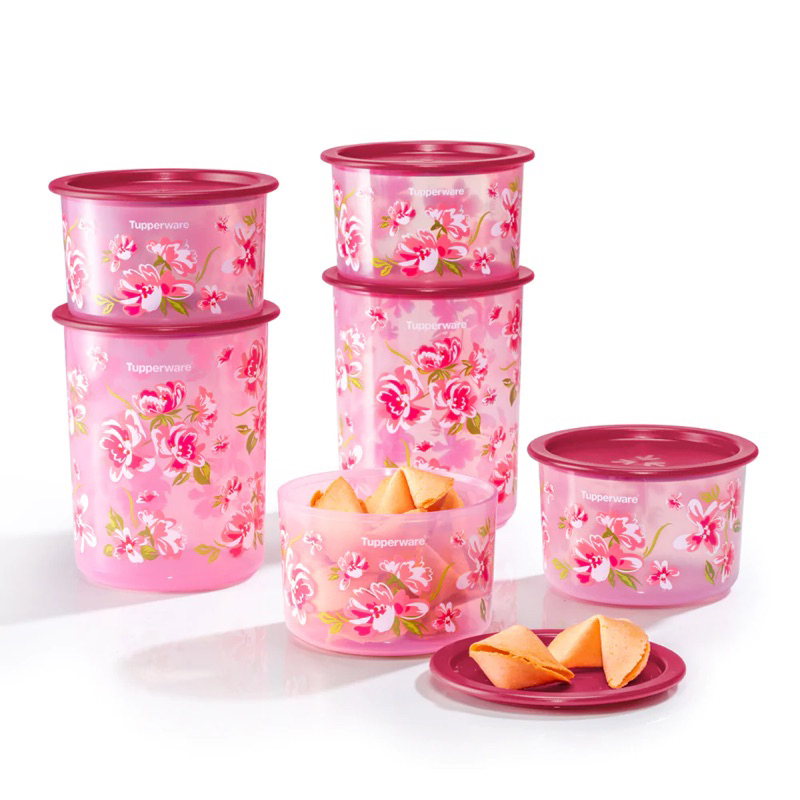 Tupperware รุ่น Bloom Delight One Touch Set