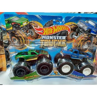 Hotwheels Monster trucks 1:64 แพคคู่แพคเดี่ยว