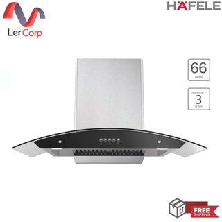 [0% 10 เดือน] (HAFELE) เครื่องดูดควันแบบติดผนัง พลัส+ ซีรีย์ CHIMNEY HOOD PLUS+ SERIES รุ่น AVEL (495.38.354)