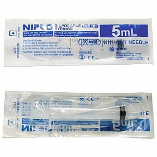 ไซริ้งค์ Nipro ป้อนอาหารนก ป้อนอาหารสัตว์ ขนาด 5ml