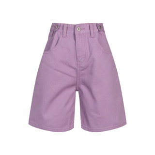 SHU APPAREL BERMUDA SHORT JEANS #1 - VIOLET