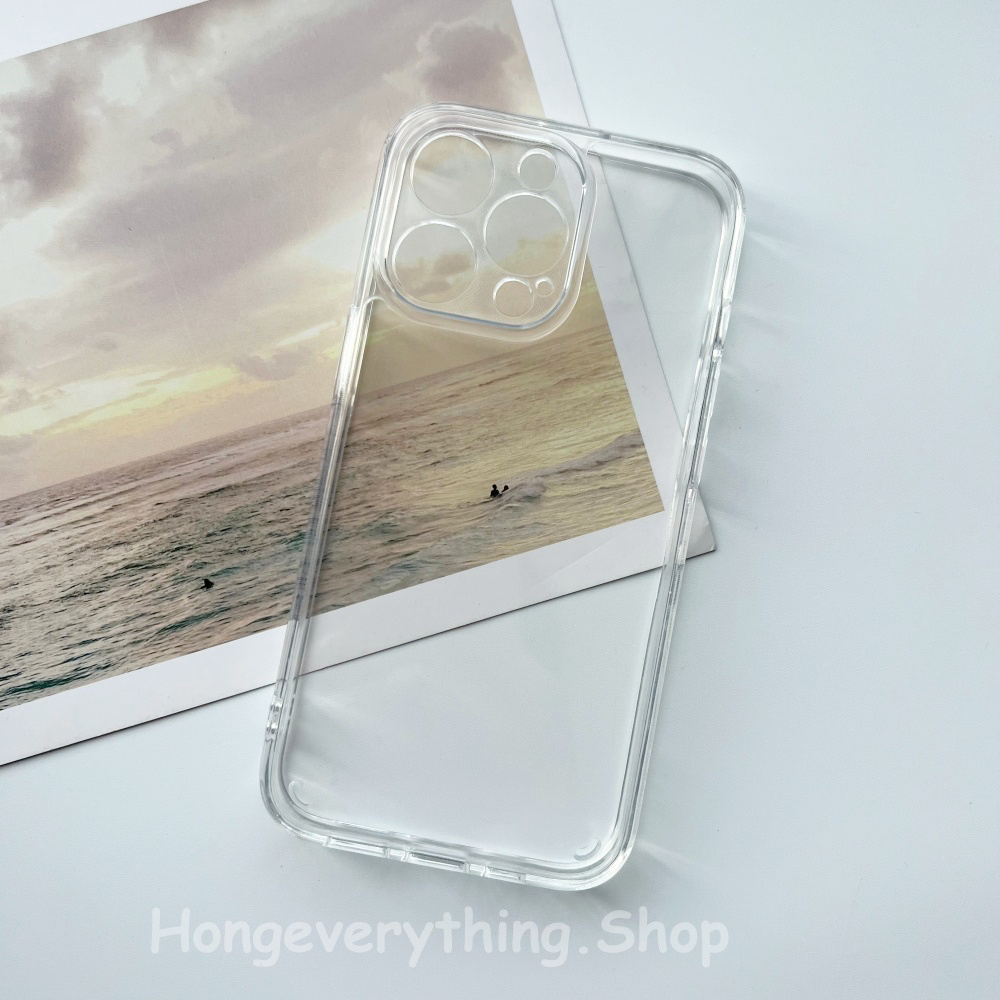 เคสใสกันกระแทก รูกล้อง สำหรับ รุ่นiPhone7-17Promax พร้อมส่ง
