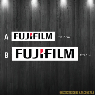 สติกเกอร์กล้องFujifilm ตกแต่งกล่อง รถยนต์ กล้อง มอเตอร์ไซค์ งานพิมพ์