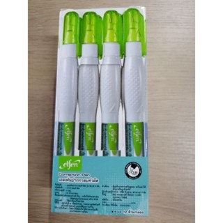 ปากกาลบ​คำ​ผิด​  elfen​  รุ่น​  BLUE  4​  มล.​ (1x12​  ด้าม)…