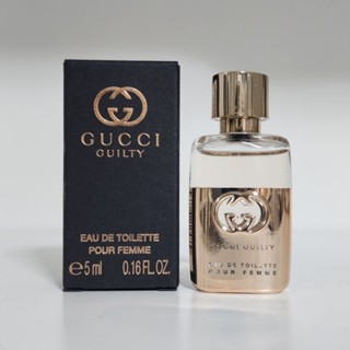 น้ำหอมจิ๋วมินิ Gucci Guilty Pour Femme EDT 5ml พร้อมกล่อง