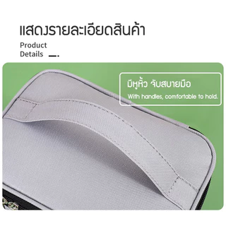 Zigma home - กระเป๋า กระเป๋าใส่ยา พกพา ฉุกเฉิน กู้ชีพ ปฐมพยาบาล กันน้ำ ใส่ของได้เยอะ น้ำหนักเบา หาง่าย