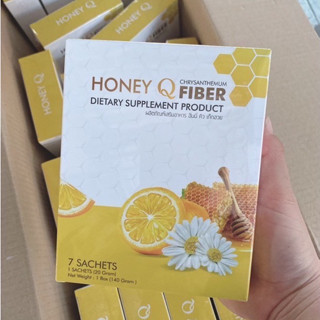 Honey Q Fiber ฮันนี่ คิว ไฟเบอร์ อาหารเสริม ลดน้ำหนัก 1กล่อง (7ซอง)