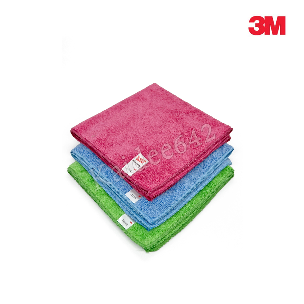 3Mผ้าไมโครไฟเบอร์ 3Mผ้าอเนกประสงค์  ผ้าเช็ดรถ3M ขนาด 40 x 40 cm  พร้อมส่ง