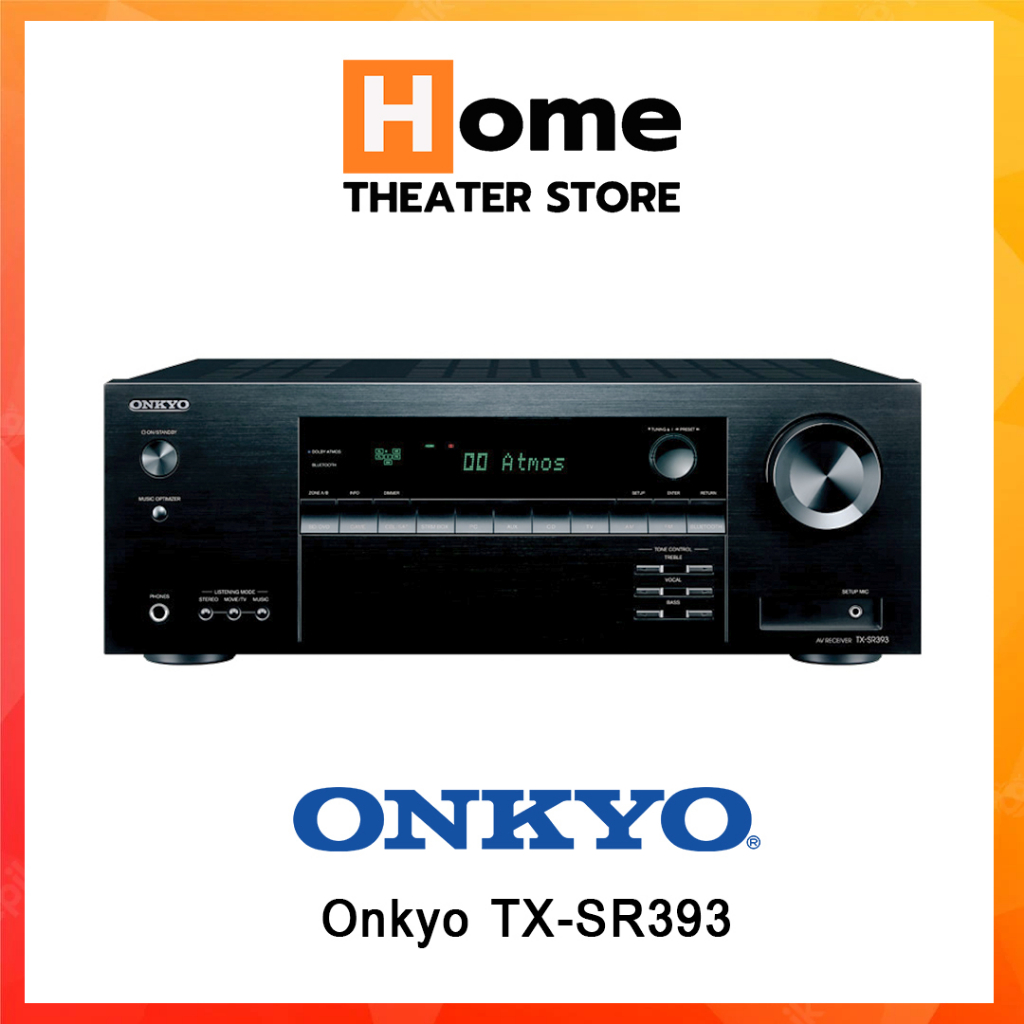 ONKYO TX-SR393 5.2-Channel AV | Shopee Thailand