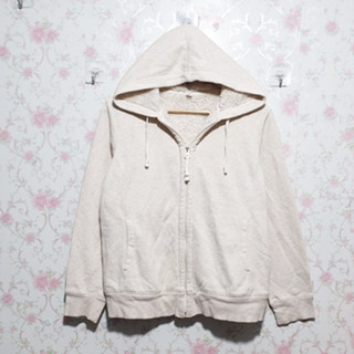 Uniqlo Plle Lined Hoodie Jacket เสื้อกันหนาวแขนยาวบุขน เสื้อฮู้ดบุขน ไซด์ L