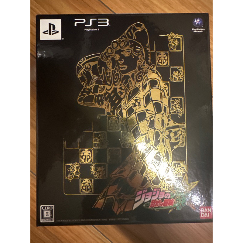 PS3 JoJo's Bizarre Adventure All Star Battle Limited Gold Experience Box SONY