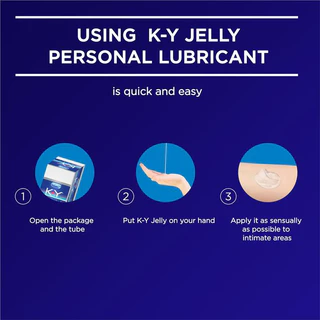 เจลหล่อลื่น ดูเร็กซ์ เค-วาย เจลลี่ เจลใส สูตรน้ำ เควาย Durex K-Y Jelly Personal Lubricant KY จำนวน 1 หลอด (ขนาด 15 ก.)