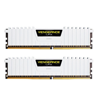 CORSAIR RAM (หน่วยความจำ) 32GB (16GBx2) DDR4 3200MHz (WHITE) (CMK32GX4M2E3200C16W