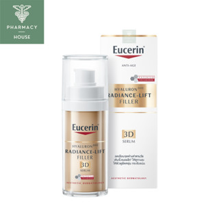 // ของแท้ฉลากไทย // EUCERIN Hyaluron  (HD) Radiance-Lift Filler 3D Serum 30 ml.