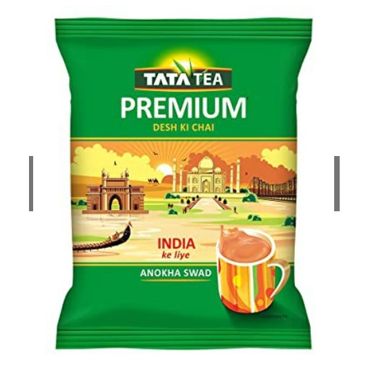 เมล็ดและใบชา พรีเมี่ยม ยี่ห้อ ทาทา (Tata Premium) (100, 250, 500 กรัม) -- Tata Tea Premium - Desi Ki