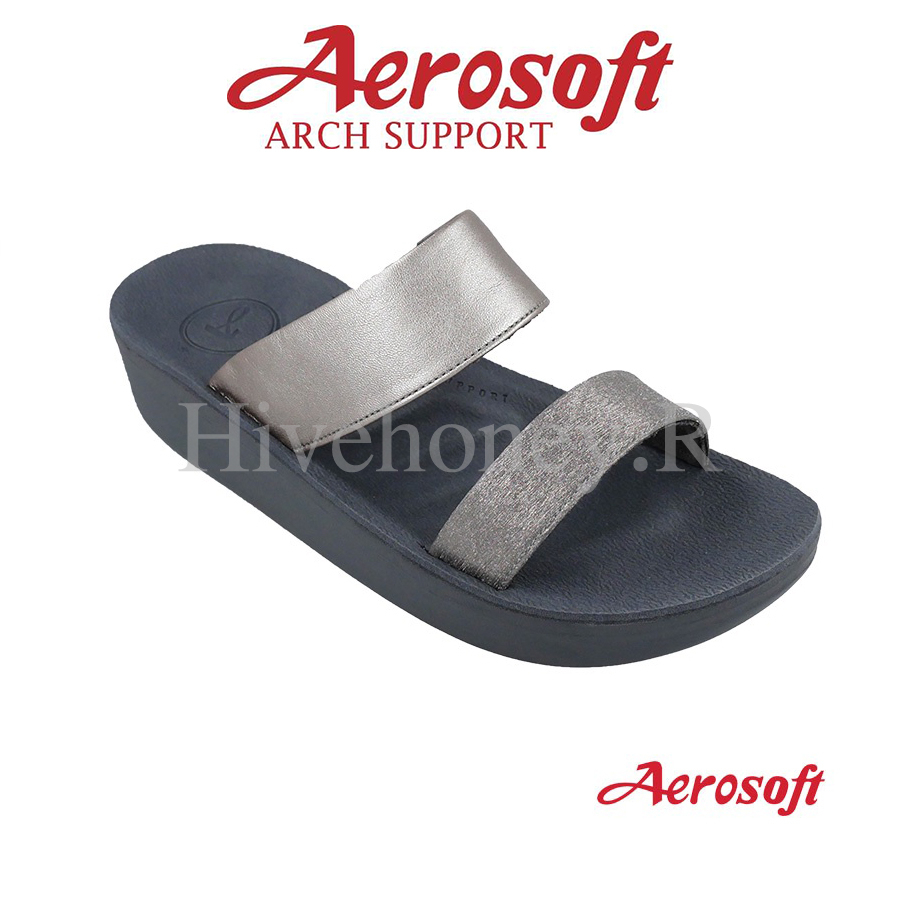 ☁️FW8390☁️ รองเท้าแตะเพื่อสุขภาพ aerosoft arch support(แอโร่ซอฟ)