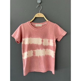 เสื้อยืดเด็ก ผ้าคอตตอน 100%  มัดย้อมสีปลอดสารพิษ  Size: 90,100,110,120,130,140