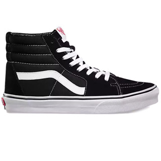 VANS SK8-HI BLACK WHITE SNEAKERS สินค้ามีประกันแท้