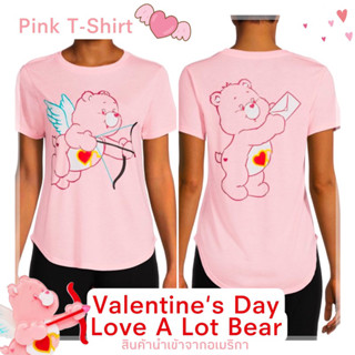 🇺🇸USA🇺🇸 เสื้อยืดแคร์แบร์ Care Bears ลายน้อง Love A Lot 💌 Valentine 💗 สินค้านำเข้าจากอเมริกาแท้💯%  ✈️🇺🇸