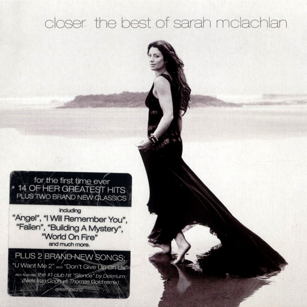 CD Audio คุณภาพสูง เพลงสากล Sarah McLachlan - Closer (The Best of Sarah McLachlan)
