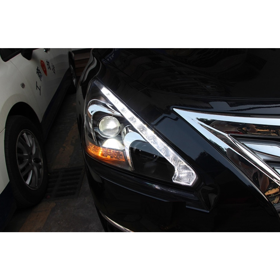 ไฟหน้าแต่งสำเร็จรูป Projector Xenon + LED Nissan Teana L33 2013-15