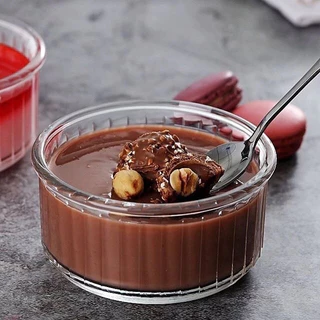 ชามอบขนม Duralex Ovenchef Glass Ramekin (เซต 4 ใบ) Ovenchef Transparent Glass Ramekin